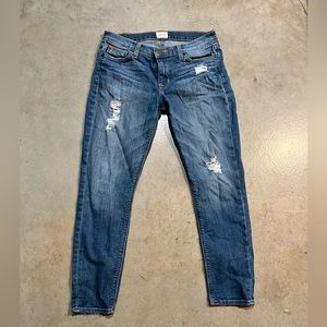 Hudson 28waist distressed jeans